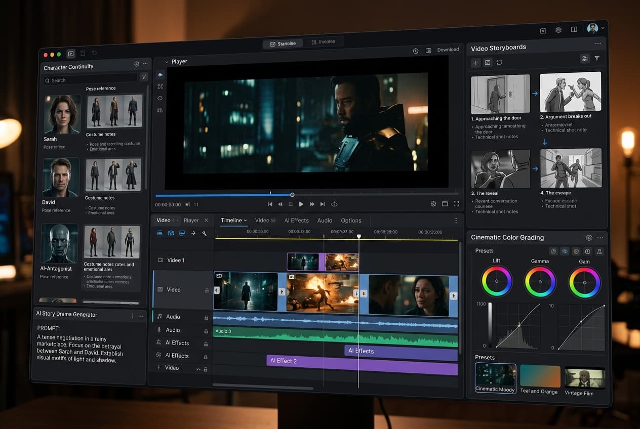 How Creators & Brands Produce Engaging Video Stories & Dramas in Minutes
